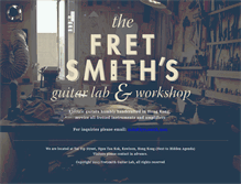 Tablet Screenshot of fretsmith.com